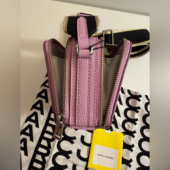 New-Marc Jacobs Leather Crossbody Bag - Picture 12 of 16